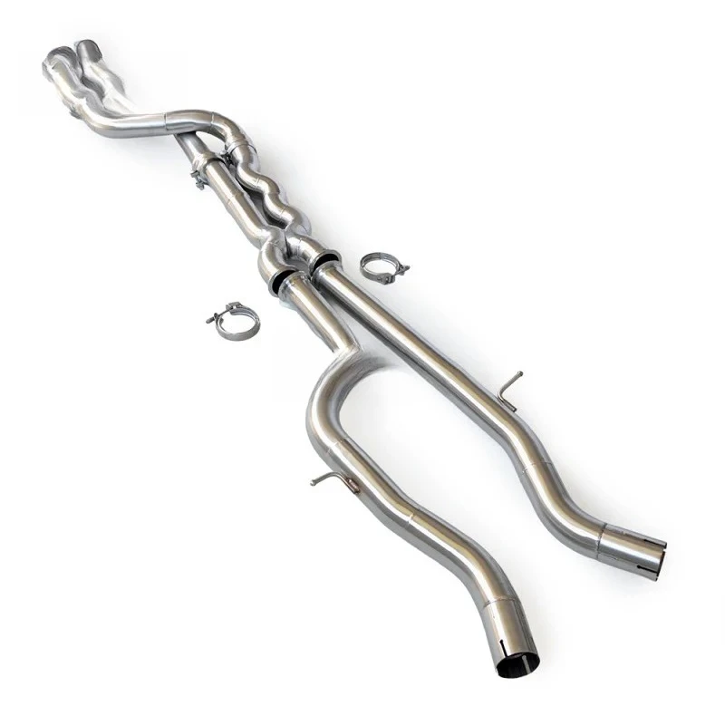 

For M3/M4 F80 F82 F83 S55 3.0T 2014-2019Equal Length Middle Pipe Exhaust Section Without Resonator Reduce exhaust resistance