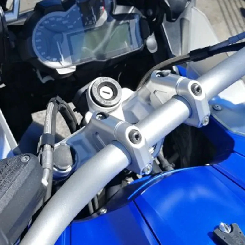 Handlebar Riser Clamp For BMW R1200GS LC (2013-) R 1200 GS LC Adv (2014-) R1250GS GS 1250 Adv, S1000XR (2015-2018) R1250RT 2021-