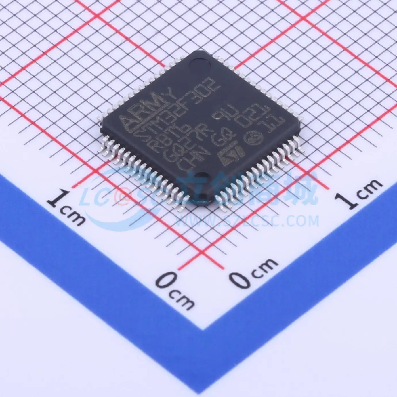 Capa protetora STM32F302RBT6