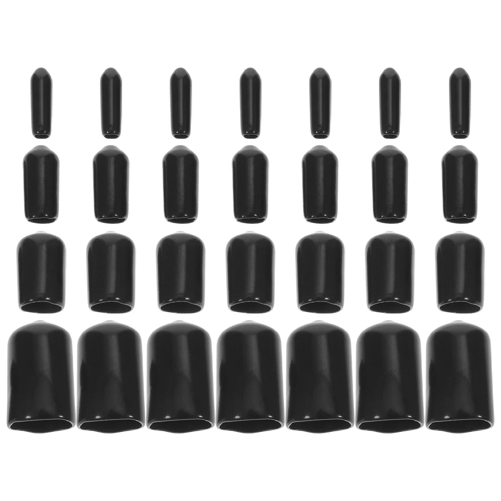 80 Stuks Draad Beschermer Rubber Tip Bout Cap Cap Carburateur Vacuüm Plug Tubing Post Cover