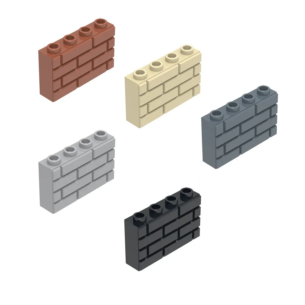 MOC 10PCS 4215W Special 2x4 House Castle Adaptive Brick 60581W Thick Wall Building Blocks Toys Adults Boys Special Day Gifts