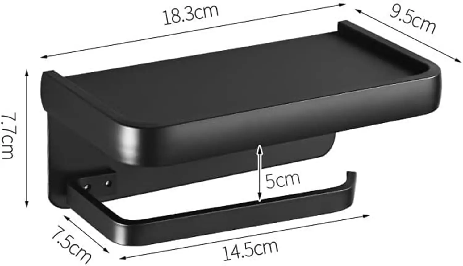 Thumbnail 2 - #11 Newest Bathroom Storage Shelf