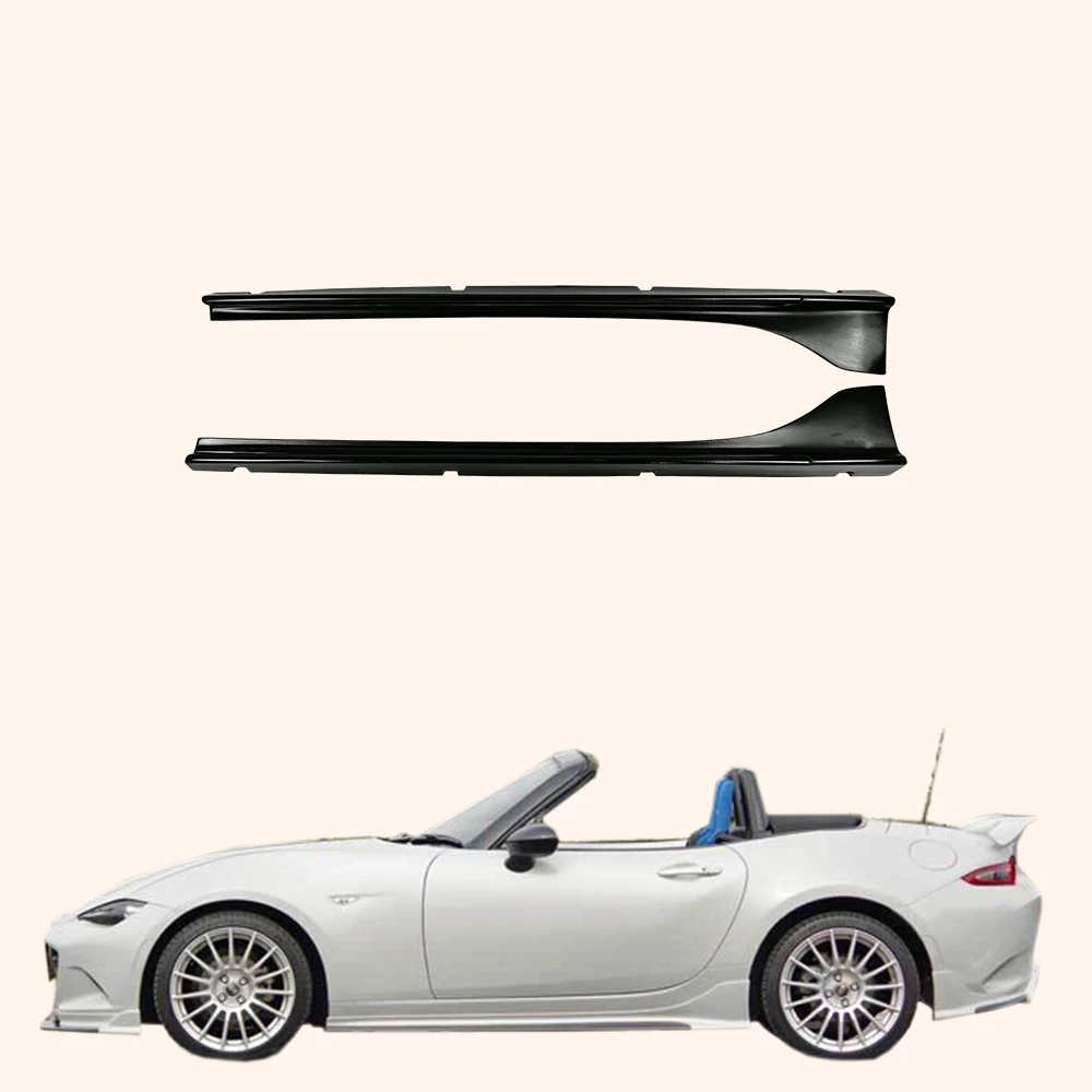 

For Mazda MX5 ND5RC Miata Roadster ESQ Style Fiberglass Unpaint Side Skirts Pair