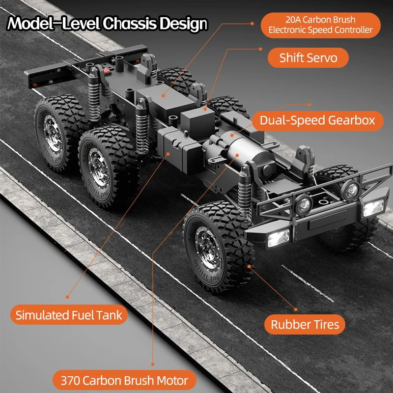 

Радиоуправляемая машина 6WD 1/18 2.4G, внедорожный краулер для скалолазания и спасательных работ, радиоуправляемый грузовик-краулер с металлическим шасси, игрушки на радиоуправлении
