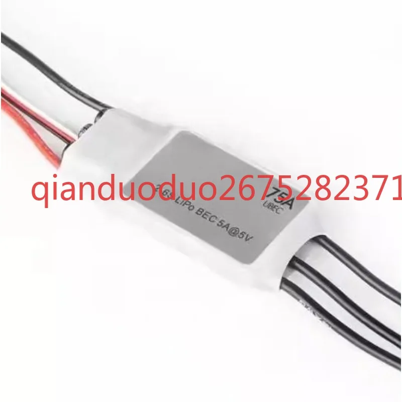 

Suitable for AT 75A 6S fixed wing ESC TMOTOR practice drone servo ESC, high speed throttle response