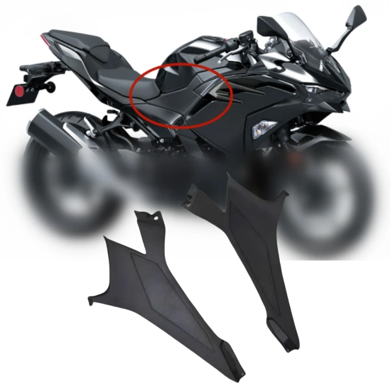 Motorcycle Accessories Gas Fuel Tank Side Cover Fairing Fit for Kawasaki Ninja500 Ninja 500 2024 2025 2026