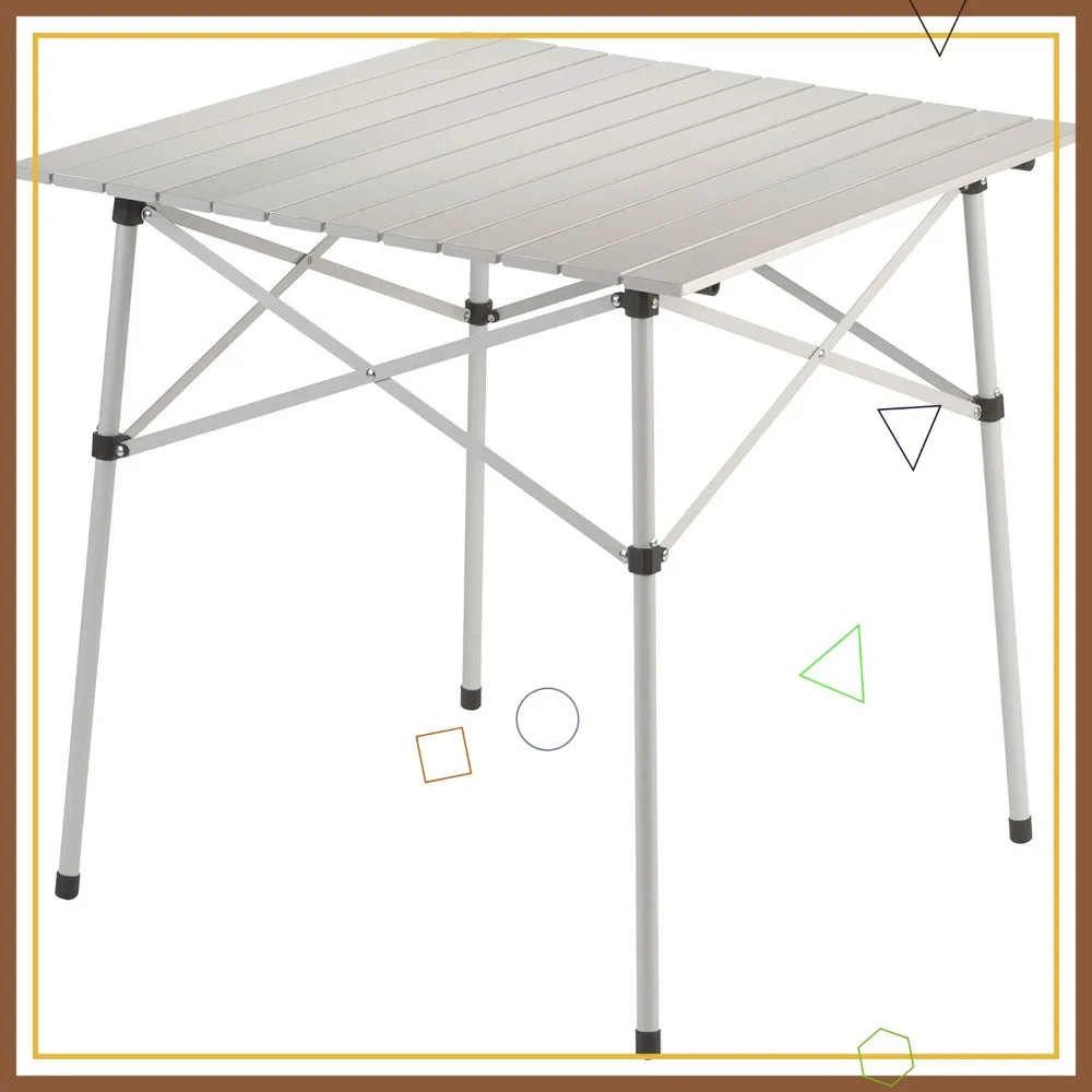 

Портативный складной походный столик, прочный алюминий с дизайном Snap-Together, сиденья 4 и сумка для переноски для активного отдыха