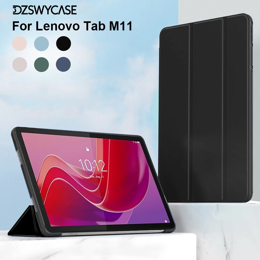 

Case for Lenovo Tab M11 2024 (TB-330FU/TB-331FC), Slim Shockproof Cover, Auto Wake/Sleep