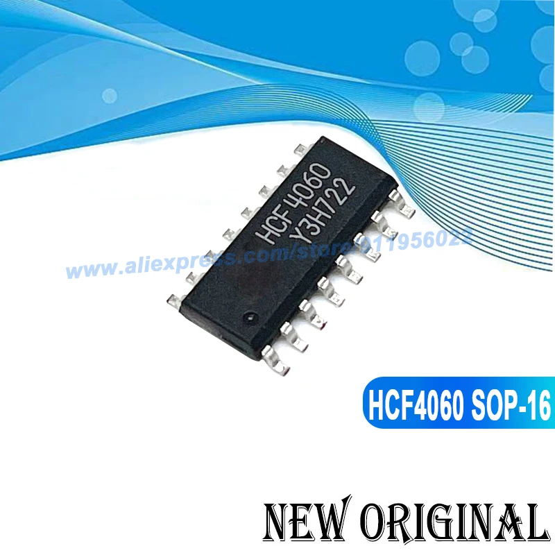 (5 Pieces)  CD4060  HCF4060  SOP-16