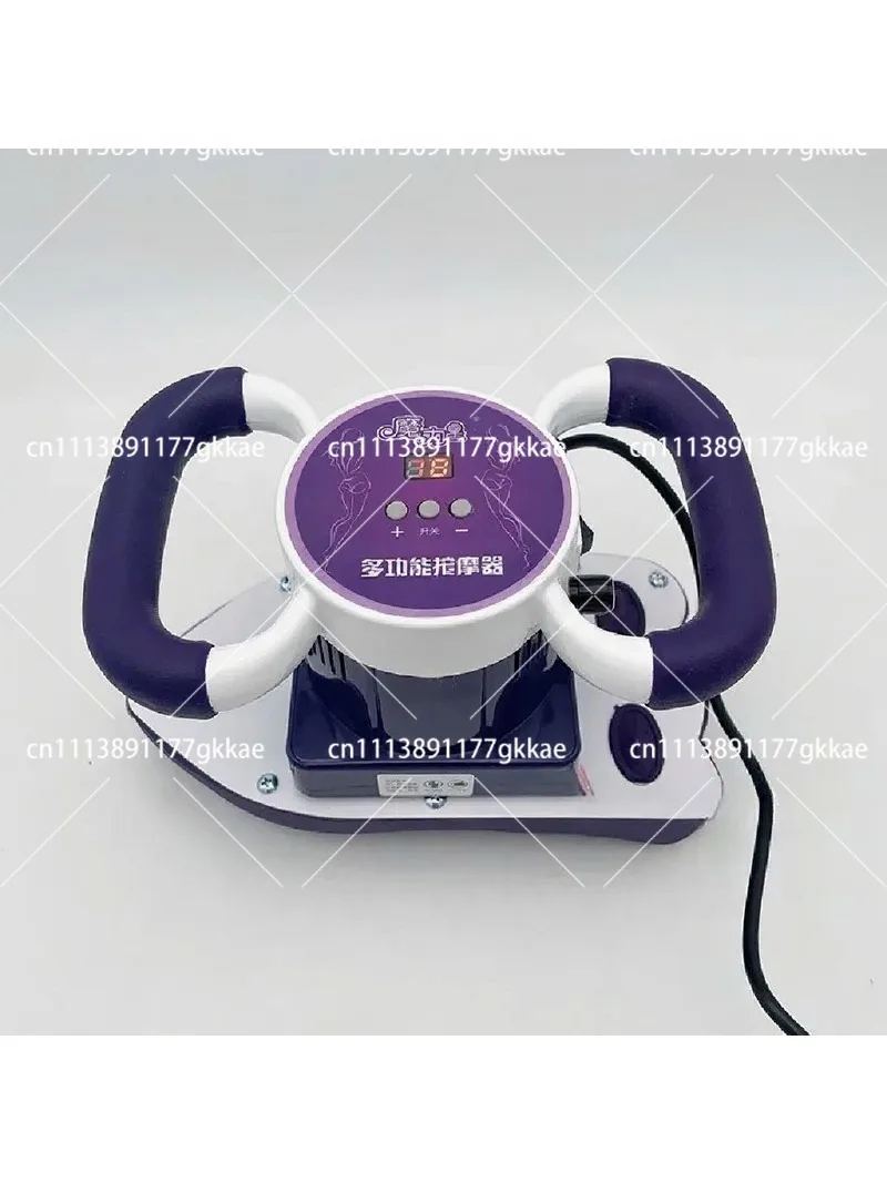 Abdominal Massager Heated Vibration Kneading Device for Stomach Muscle Relaxation