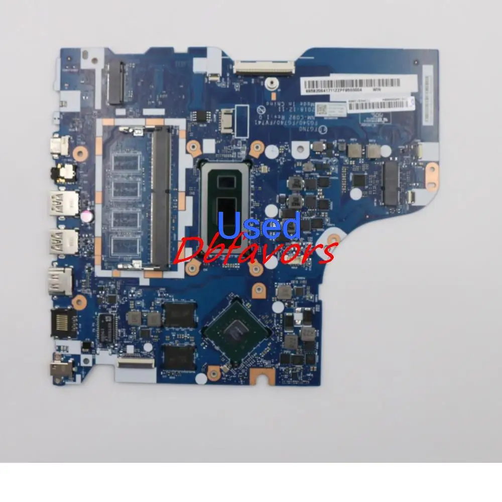 Used  For Lenovo Ideapad L340-15IWL/L340-17IWL  Motherboard Mainboard CPU I5-8265U GPU MX230 2G FRU 5B20S41711