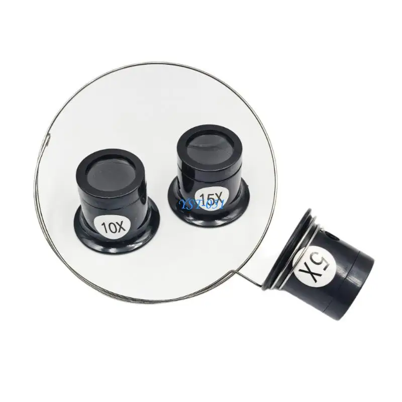 E15A Compacted Glass Set Perfect For Examining Delicate Watch Mechanisms