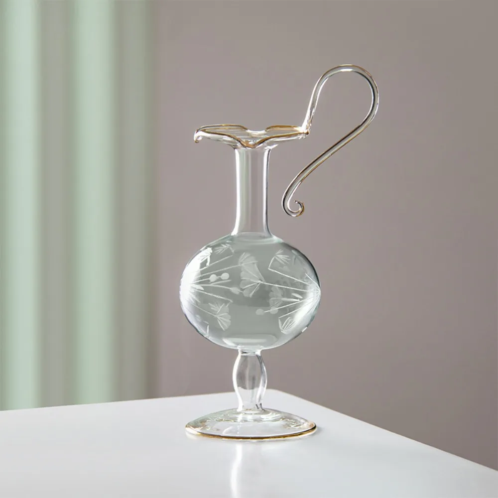 Transparente Glasvasen im nordischen Stil, Hydrokulturbehälter, Esstischdekoration für Zuhause, Büro, Garten, Hydrokultur-Blumenvase