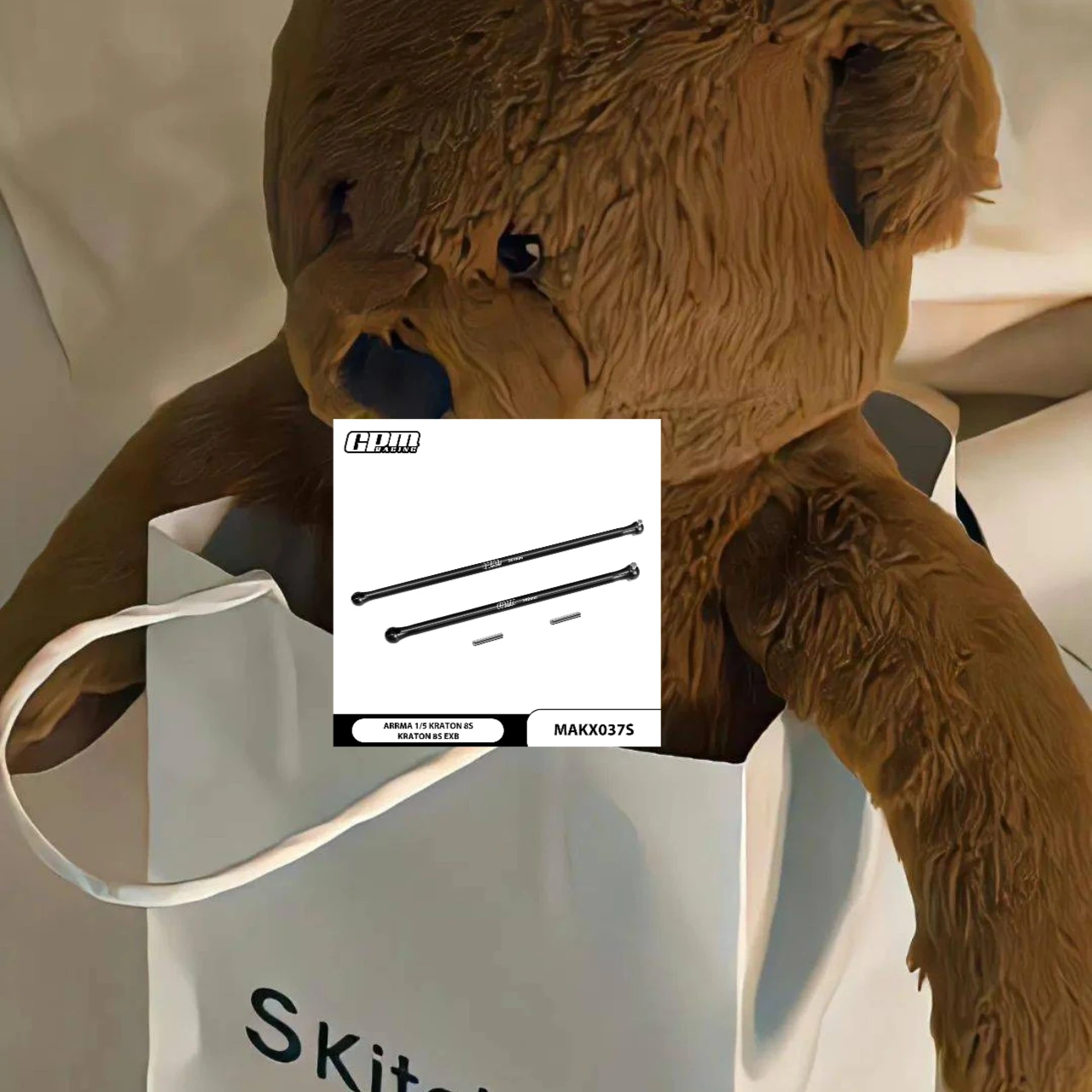 

Карбоновый приводной вал 4140 CVD для ARRMA 1/5 Kraton 8S, Kraton EXB ARA310923+ARA310924