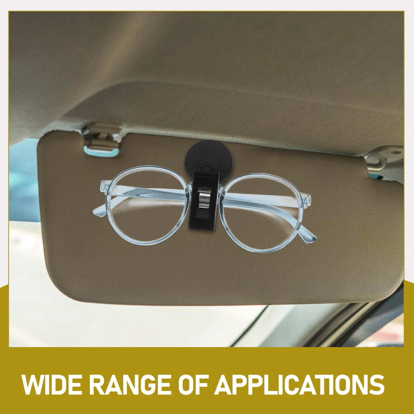 2pcs Multi-Function Card Holder Clip T-Shape Ticket Folder For Fridge Car Window Note Bill Organizer Plastic Ticket Clip Office