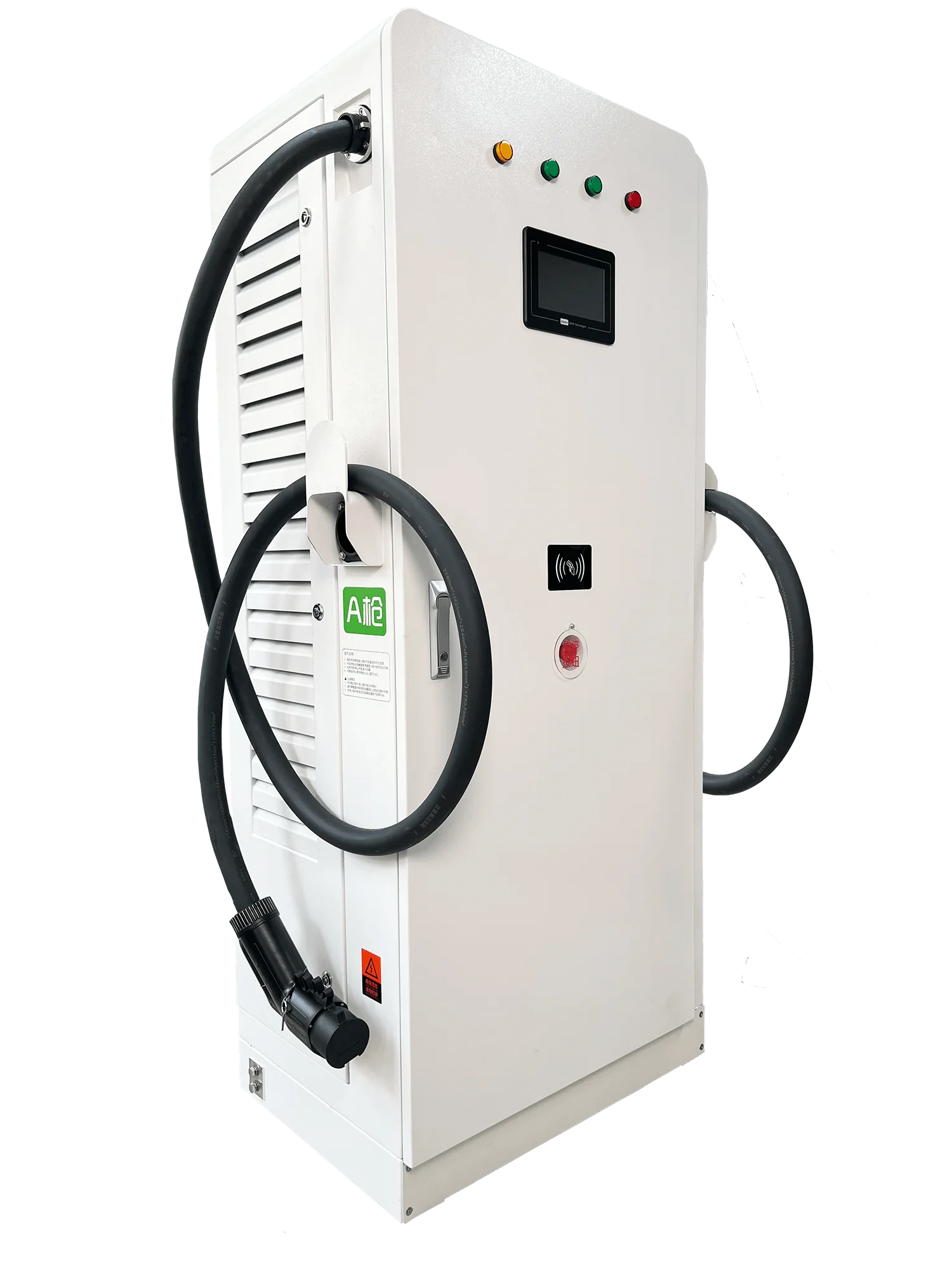 60-160kW 강력한 전기차 충전기, 380V-480V 산업용 전압, 글로벌 시장 적용을 위한 CE/FCC 인증