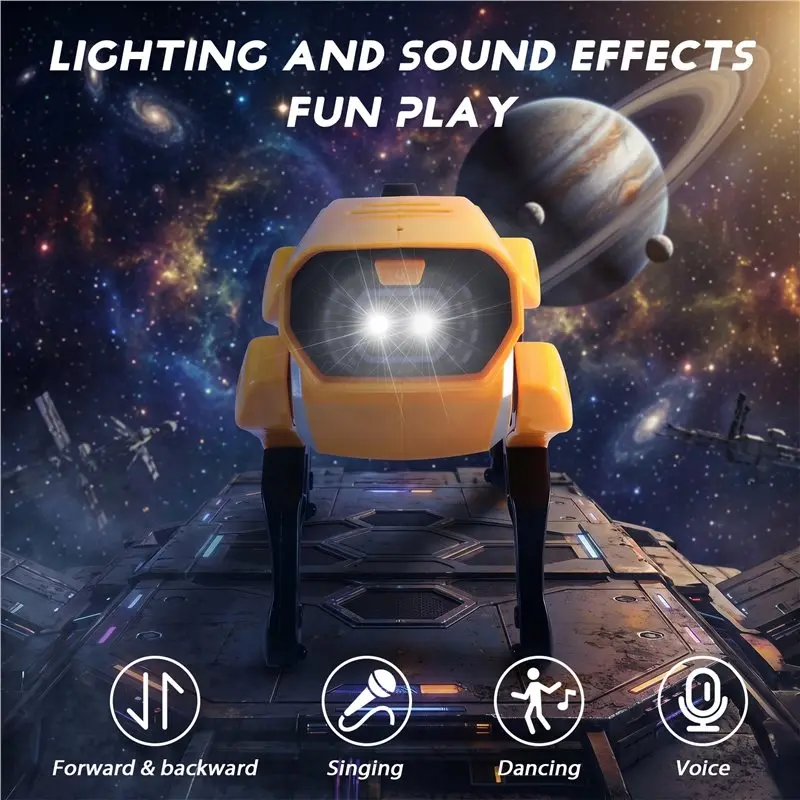 A07I Intelligent Machine Dog AI Simulation Robot Pet For Kids& Adults Robotic