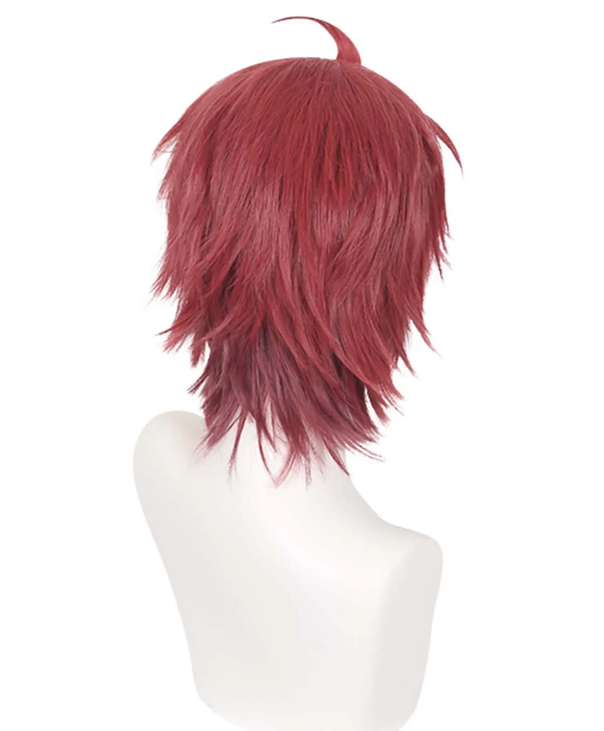 عشاق ديابوليك ساكاماكي آياتو كوسبلاي مزيج أحمر داكن قصير شعر مستعار اصطناعي للرجال