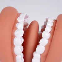 Marioneta de mano Dental con lengua, modelo de enseñanza de 28 dientes para terapia de voz, aprendizaje educativo para niños