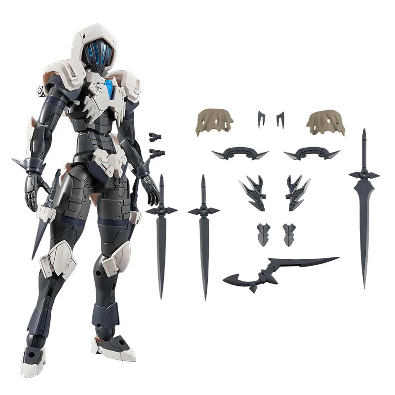 Bandai KIT MODEL Asli GUNDAM 30 Menit FANTASY ROSAN ASSASSIN & 30MF CLASS UP ARMOR ROSAN ASSASSIN SLASH Mainan Perakitan Anime