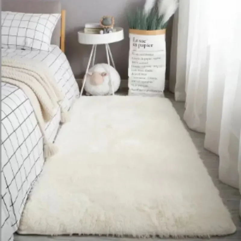 Fluffy Rugs Shaggy Bedroom Area Rugs Shaggy Non-Slip Rugs, Machine Washable Soft Shaggy Rugs Modern Soft Plush Rugs