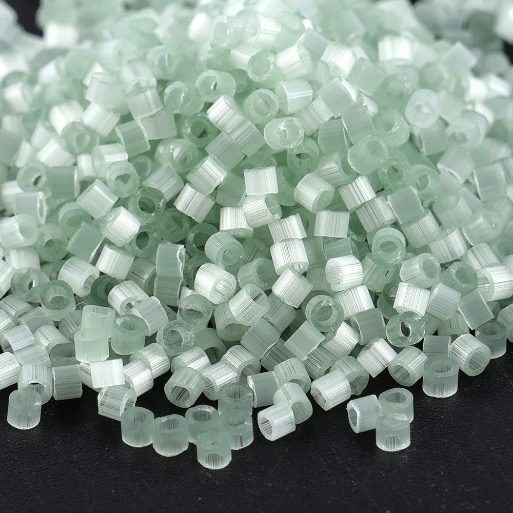 Imported from Japan 11/0 MIYUKI Wire Drawing Series Delic Beads Jewelry Accessories, About 10 Grams per Tube, Suitable for DIY H