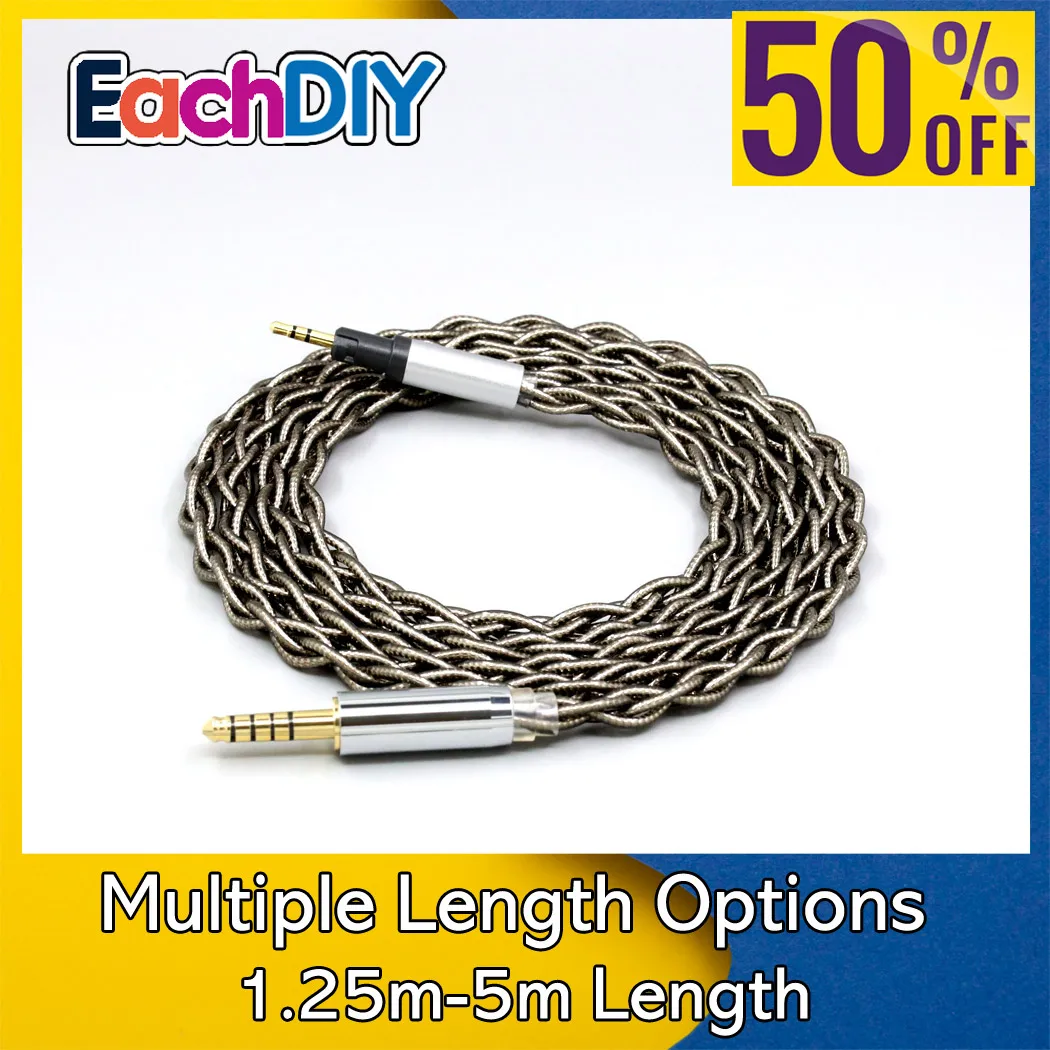 

Shield Graphene Gold +Pure Silver Palladium Hifi Earphone Cable For Austrian Audio Hi-X50 Hi-X15 X55 Hi-X65 Headphones 8449