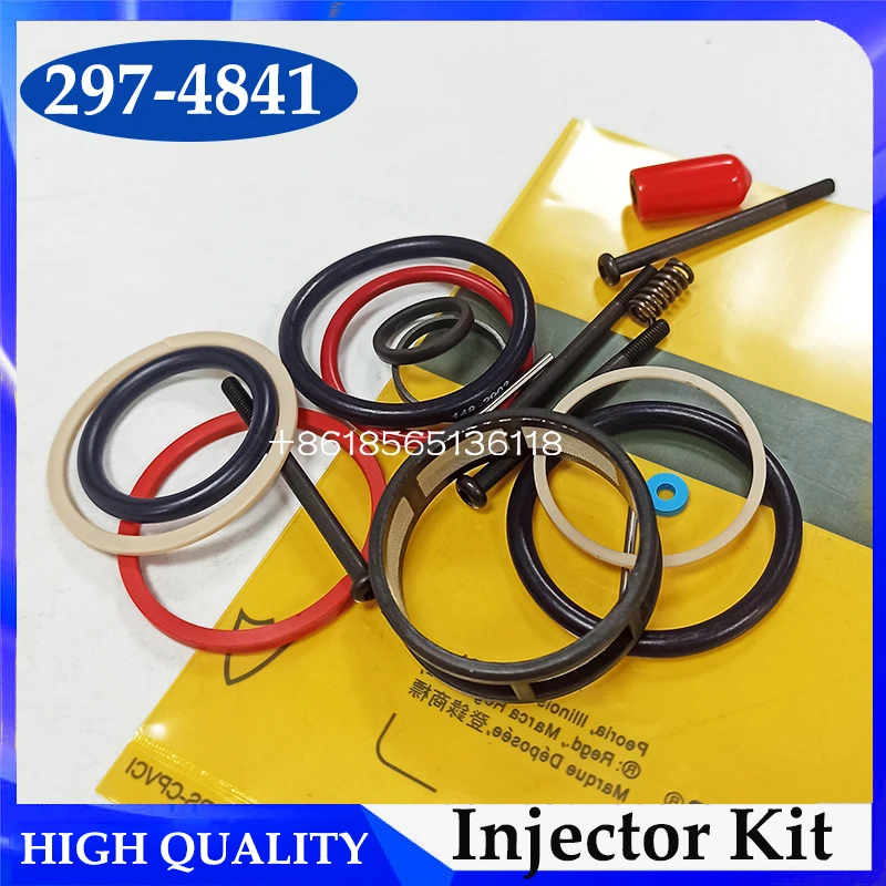 

Excavator Parts Injector Seal Kit 297-4841 2974841 236-0962 For 329D 330D 336D C7 C9 Injector Oil Seal Repair Kit