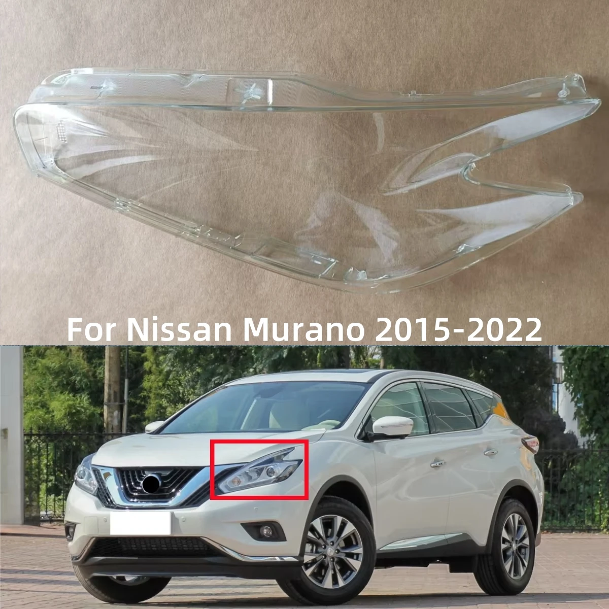 

Крышка абажура для Nissan Murano 2015 2016 2017 2018 2019 2020 2021 2022