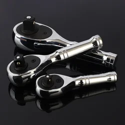 Fast Ratchet Wrench 72 Tooth Short Handle Car Repair Tool Wrench Head Big Fly Small Fly Automatic Two-way Socket Head