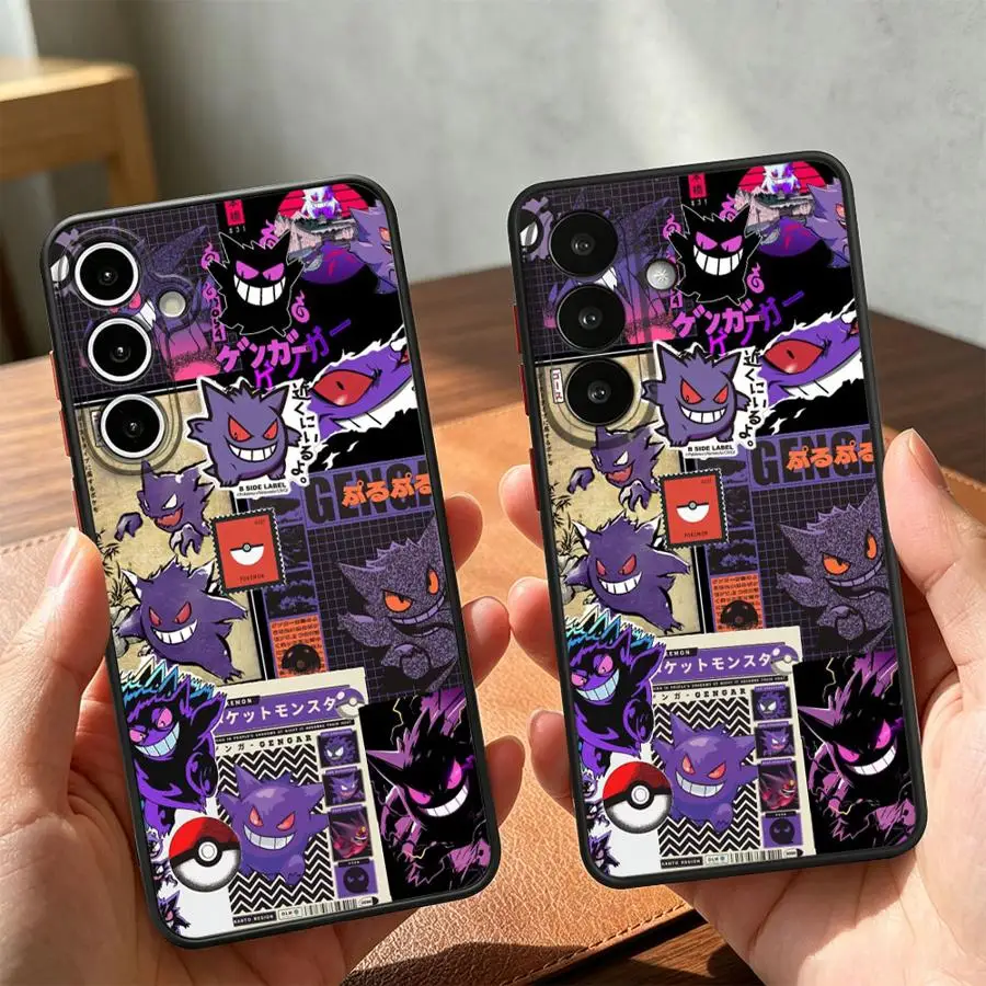 Hülle für Samsung Galaxy A52S A72 A14 A23 A56 A55 A34 A36 A73 A57 A37 A54 A17 A52 A53 A16 A15 Handyhülle Anime P-Pokemons