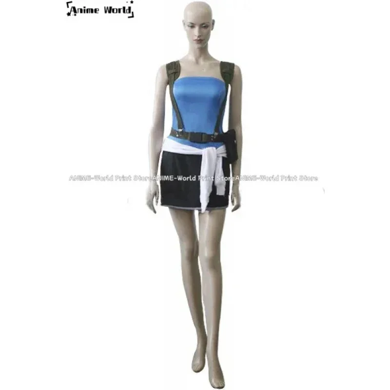 x;3,c'5\b/《 Size》Jill Valentine Cosplay Costume Custom Made Full Set for Girls Halloween Party Cosplay20255'g,7\j'8/ view 2