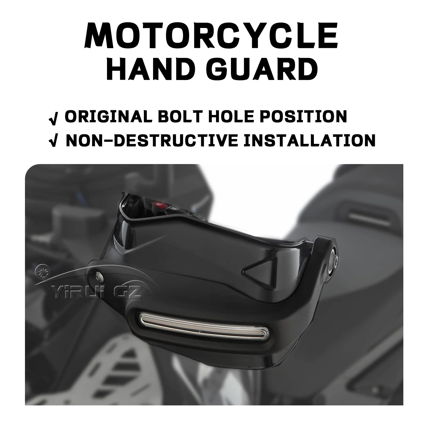 لسيارات BMW R1300GS 2023-2025 R1300GS ADVENTURE 2024-ملحقات الدراجات النارية المقود واقي اليد واقي اليد R 1300 GS ADV #4