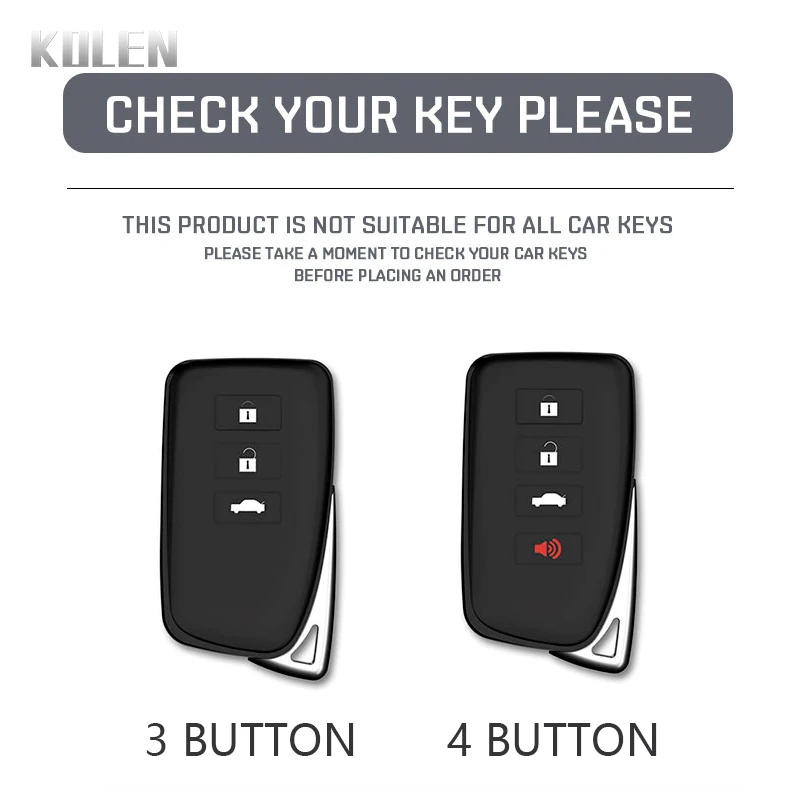 TPU Car Remote Key Case Cover Shell Fob For Lexus NX GS RX IS ES GX LX RC UX 200 250 260 300 350 LS 450H 300H NX300 RX350 ES300