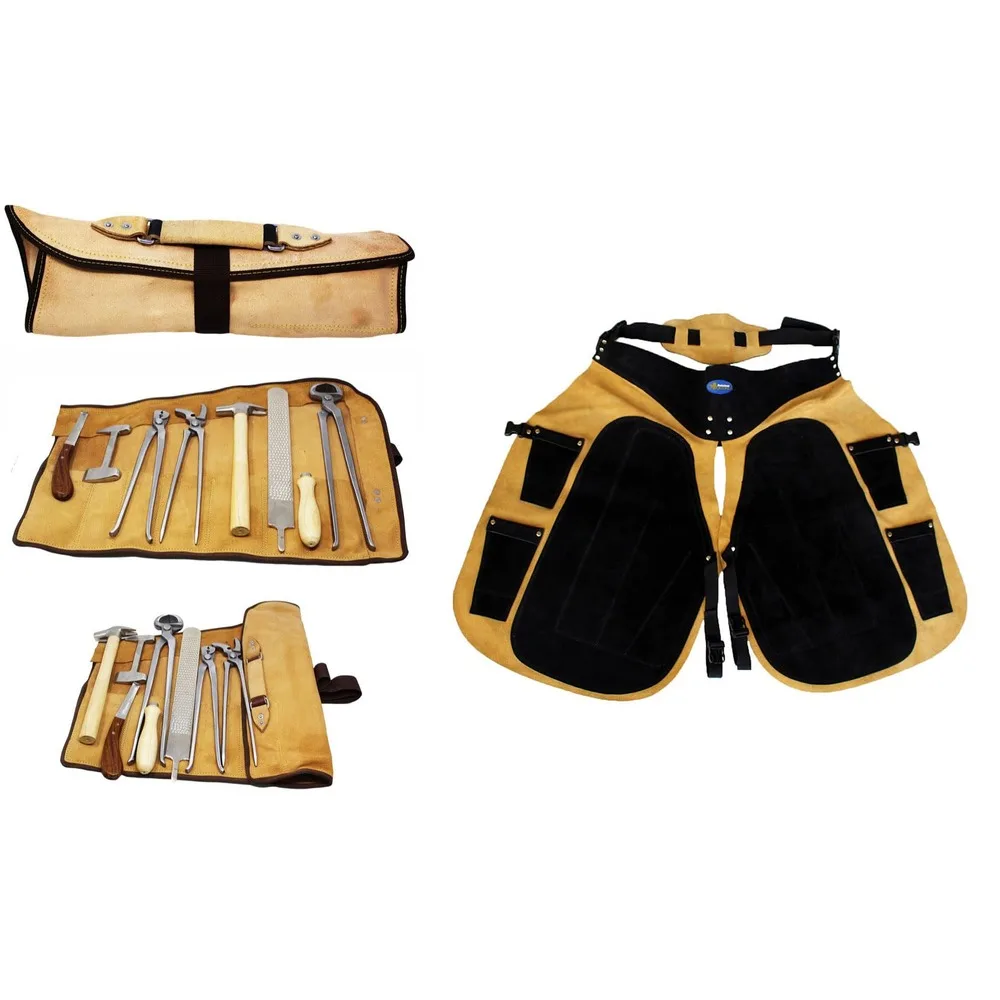 Professional Horseshoe Farrier Tool Set, High-Quality Hoof Care Kit for Horse Grooming & Veterinary Use view 3