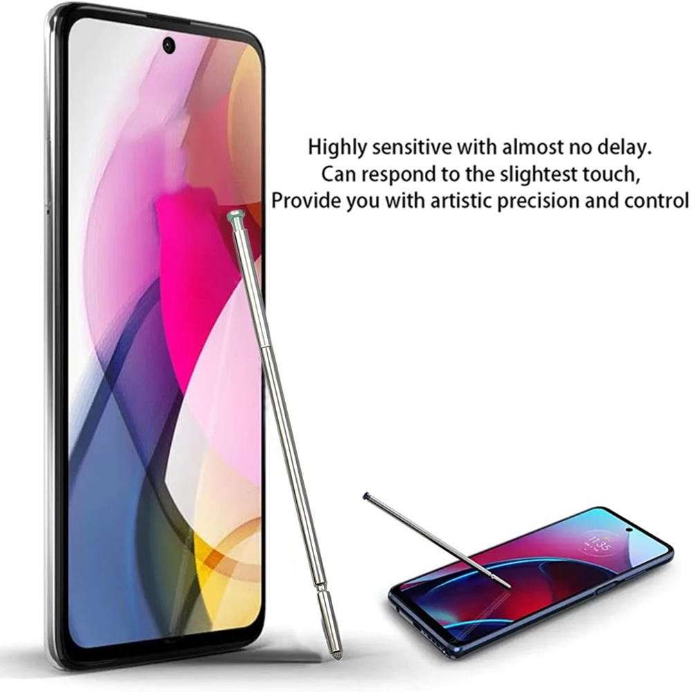 S Pen für Motorola Moto G Stylus 5G (2022), Modellreihe XT2215, passiver, präziser Touchscreen-Stift, kompatibel mit XT2215-1/2/3/4/V. – Detail 4