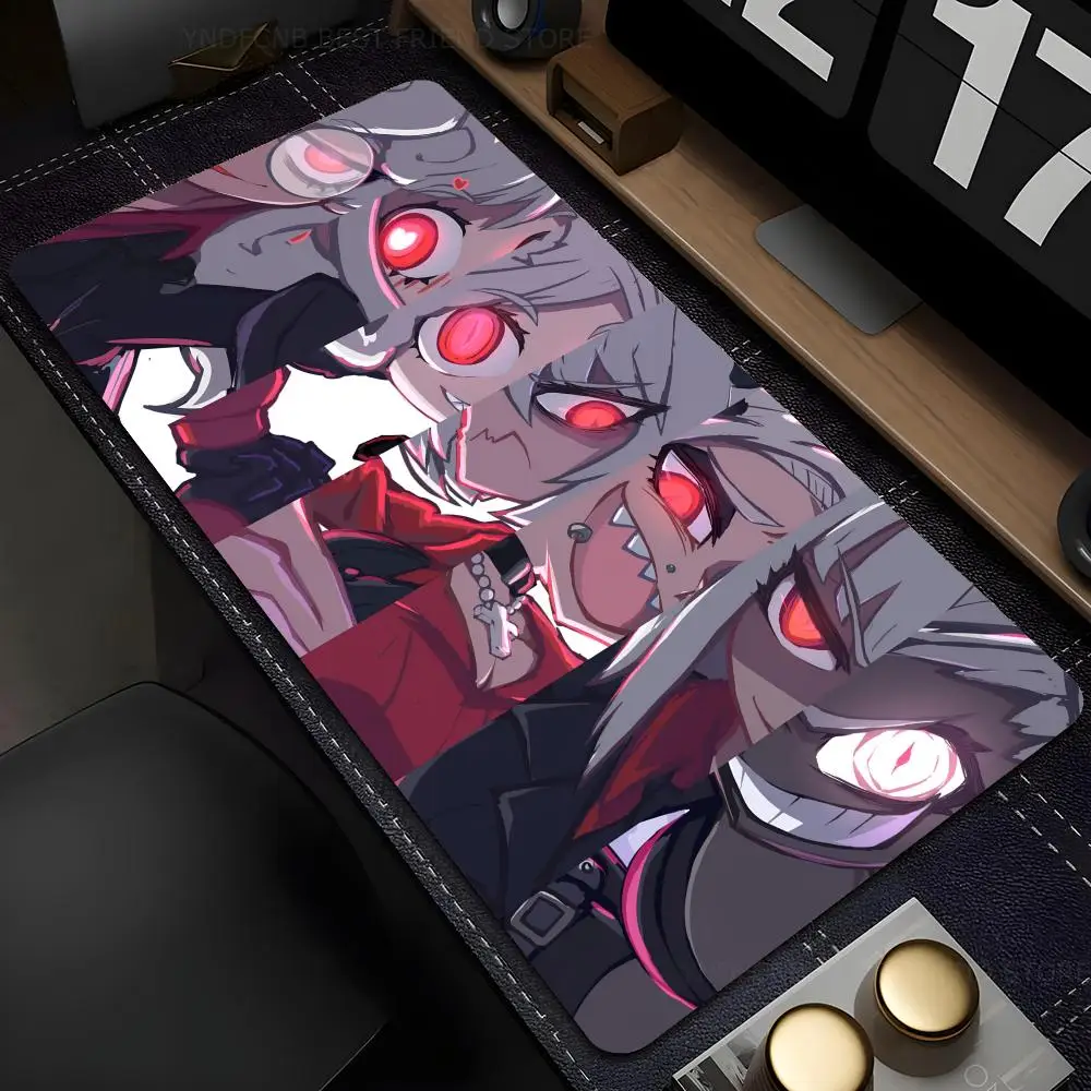 Anime Mouse Mat Desk Mat With Pad Gaming Accessories Prime Gaming XXL Keyboard Pad Stitch Padding Mat H-Helltaker