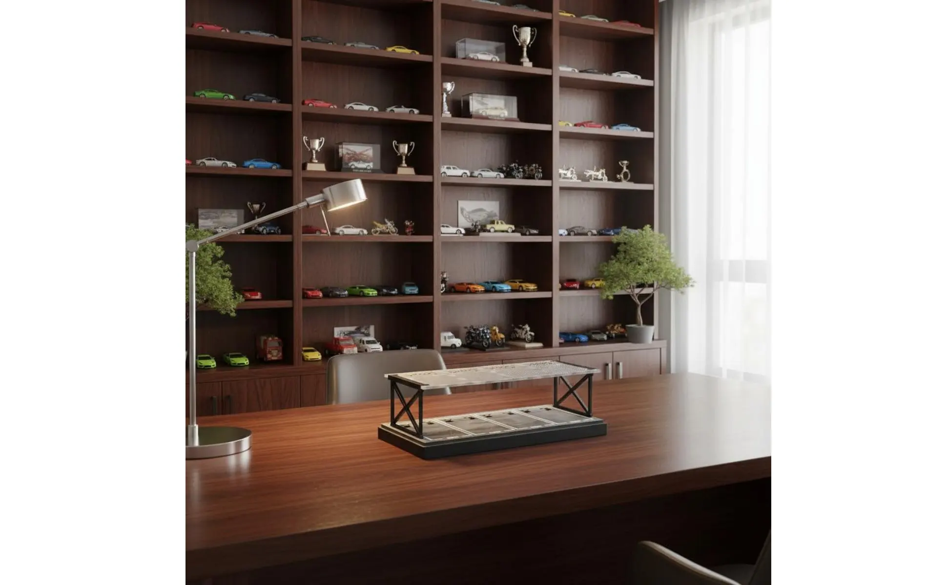 1:64 Parking Lot Display Easy to Assemble Double Layer Car Display Rack Miniature Car Garage Shelf Dust-Proof Lightweight 1:64 Parking Lot Display Easy to Assemble Double Layer Car Display Rack Miniature Car Garage Shelf Dust-Proof Lightweight