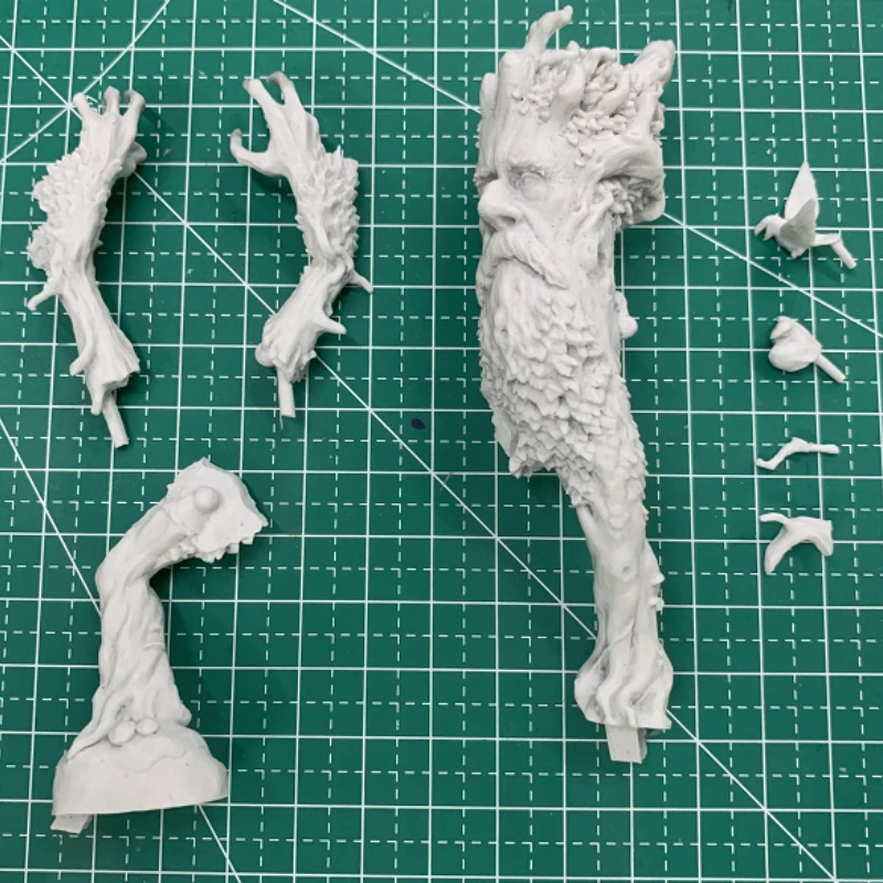 Full Height 100mm Resin Figure Assembled Model Kit Dryad Mean Tweets Unassembled Unpainted Miniature Figurine Diy Toy