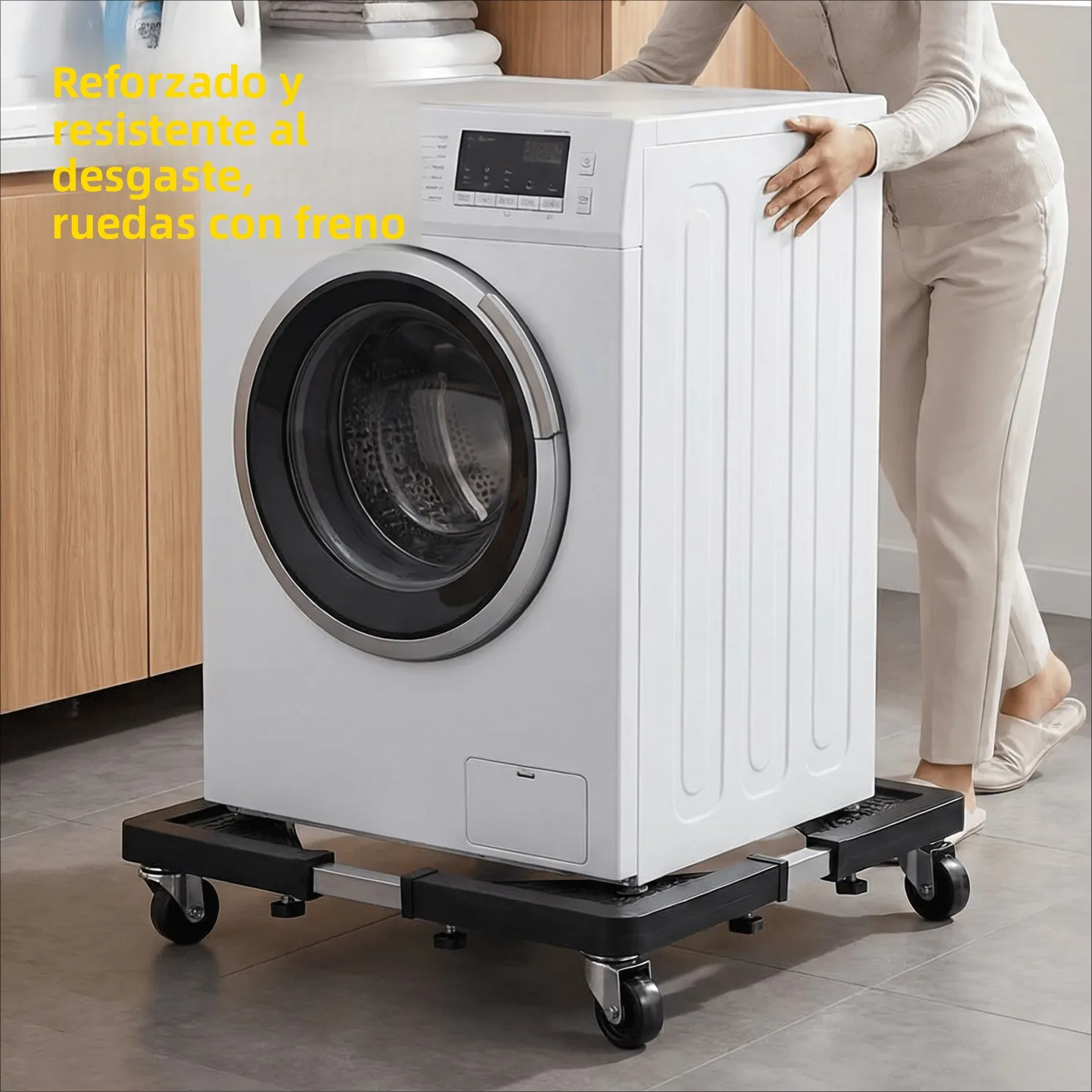 Base ajustable para dora con ruedas, soporte elevador para dora de tambor, soporte estable, estante de nento...