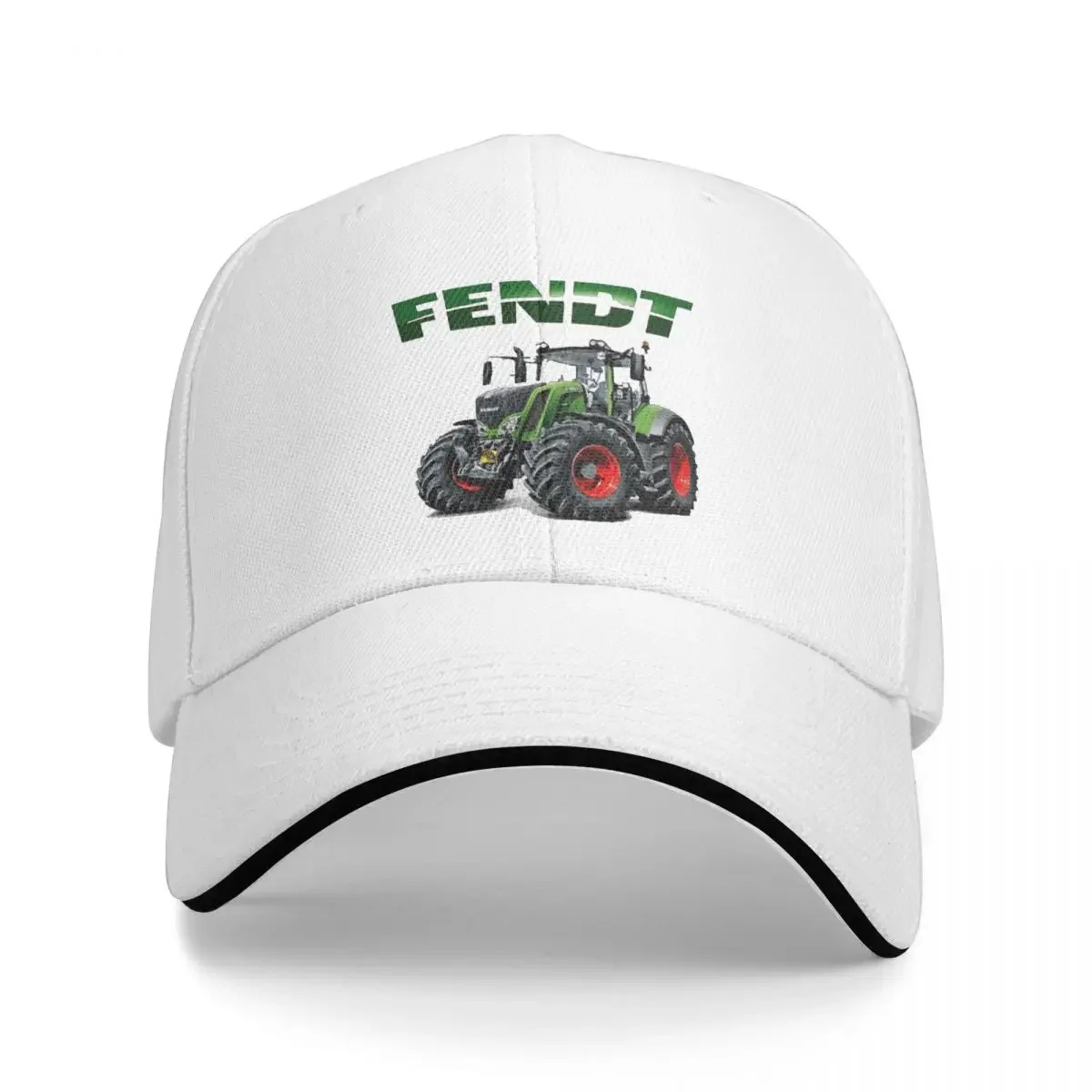 Tractor Fendt Farming Agriculture Baseball Cap Casual Sandwich Hats Men Women Polyester Sun Hat Outdoor