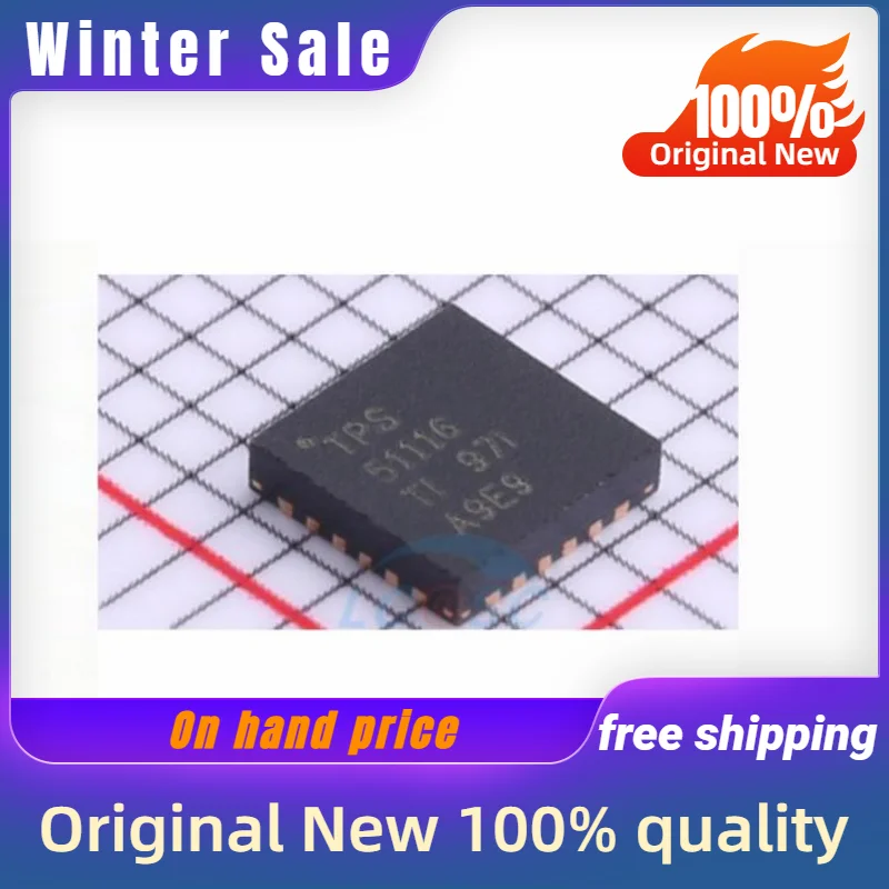 

10PCS New original TPS51116RGER QFN quality goods
