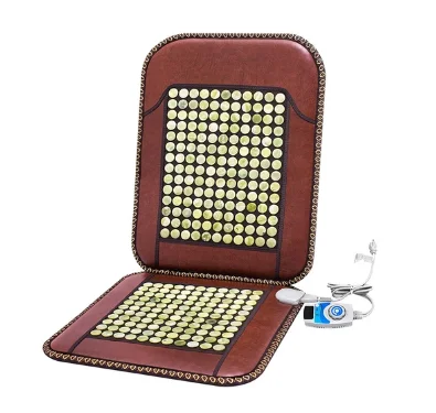 Hot Sell FIR Therapy Far Infrared Jade and Tourmaline Bed Heat Stone Mat FIR  Adjustable Temperature Infrared Heating Pad