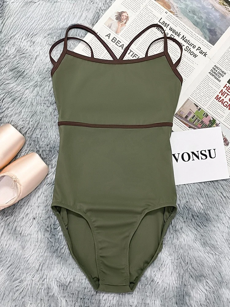 vonsu-tuta-intera-verde-oliva-per-danza-e-yoga-vita-alta-modellante-modello-b6608-per-donne-adulte