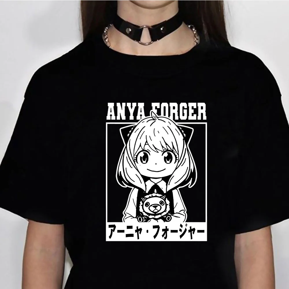 

Anya tshirt women Japanese t shirt girl Japanese 2000s graphic clothes