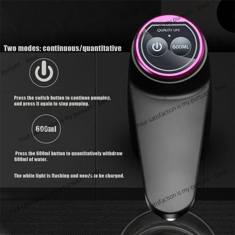 Portable 5-gallon water dispenser, universal kettle, suitable for USB charging water bottle pump