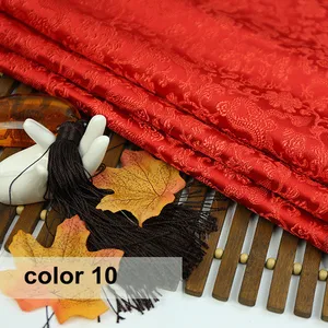 Vải thổ cẩm Trung Quốc với rồng tiêu chuẩn, vật liệu khâu dày, polyester 100%, hộp quà DIY, 50cm * 75cm 12 Brodery màn hình bán hàng chính - 2