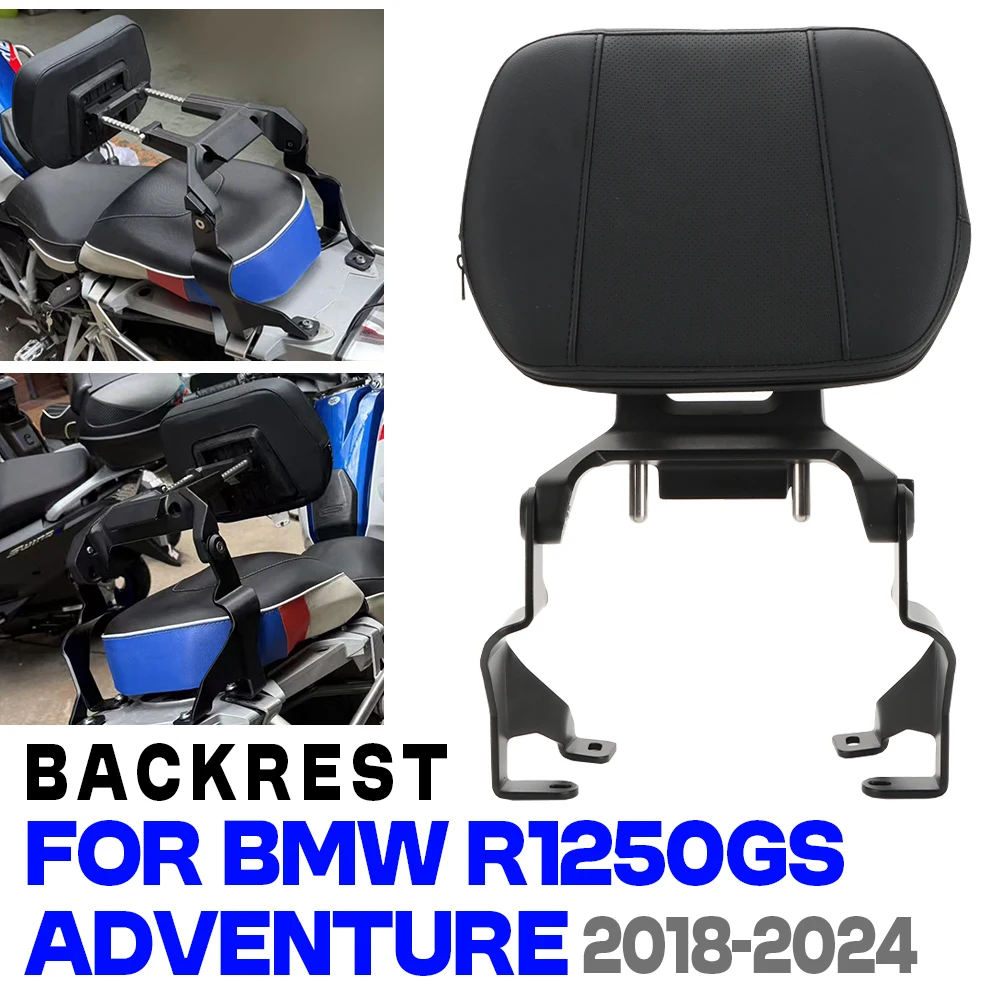 Motorcycle Quick Release Mount Kit Driver Backrest For BMW R 1250 GS Adventure R1250GS ADV Motorbike Sissy Bar Rider Cushion Pad