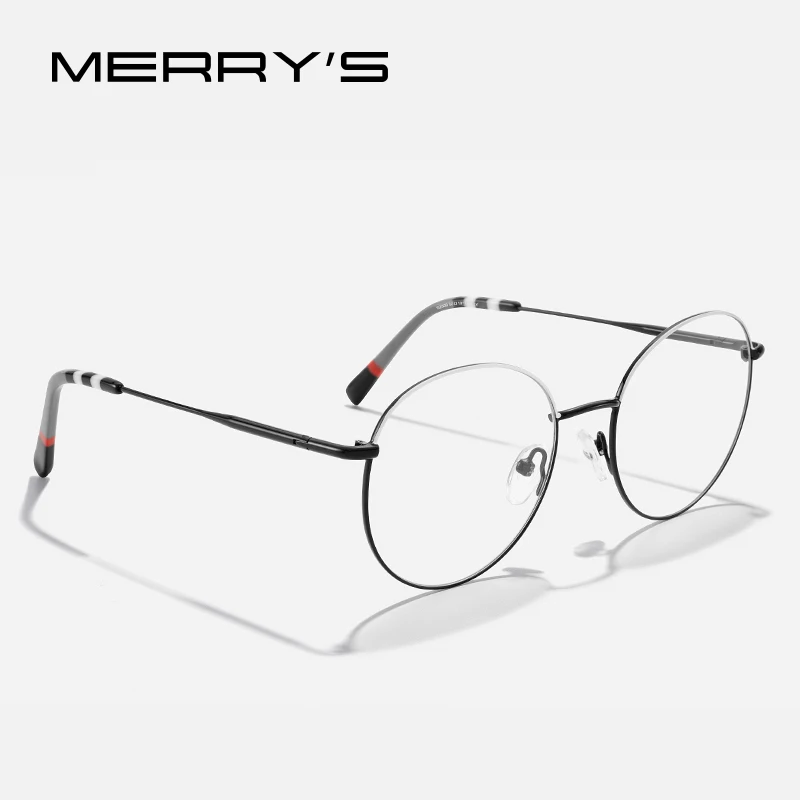 MERRYS DESIGN Women Round Glasses Frames Men Ultralight Eyewear Vintage Prescription Eyeglasses Optical Frame  S2609