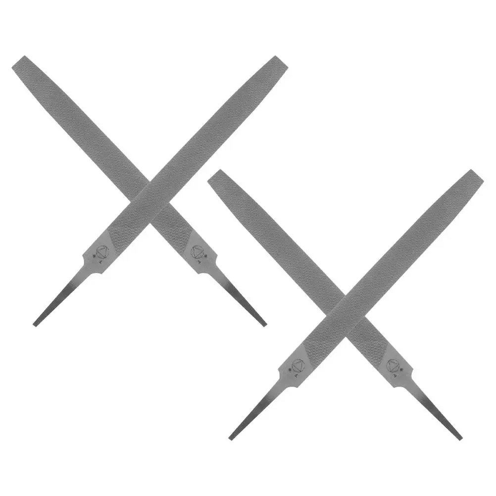 

Набор из 4 напильников для заточки: прочная конструкция, долгий срок службы, для обработки твердых пород дерева и металла, для садовых инструментов, точилка для топоров